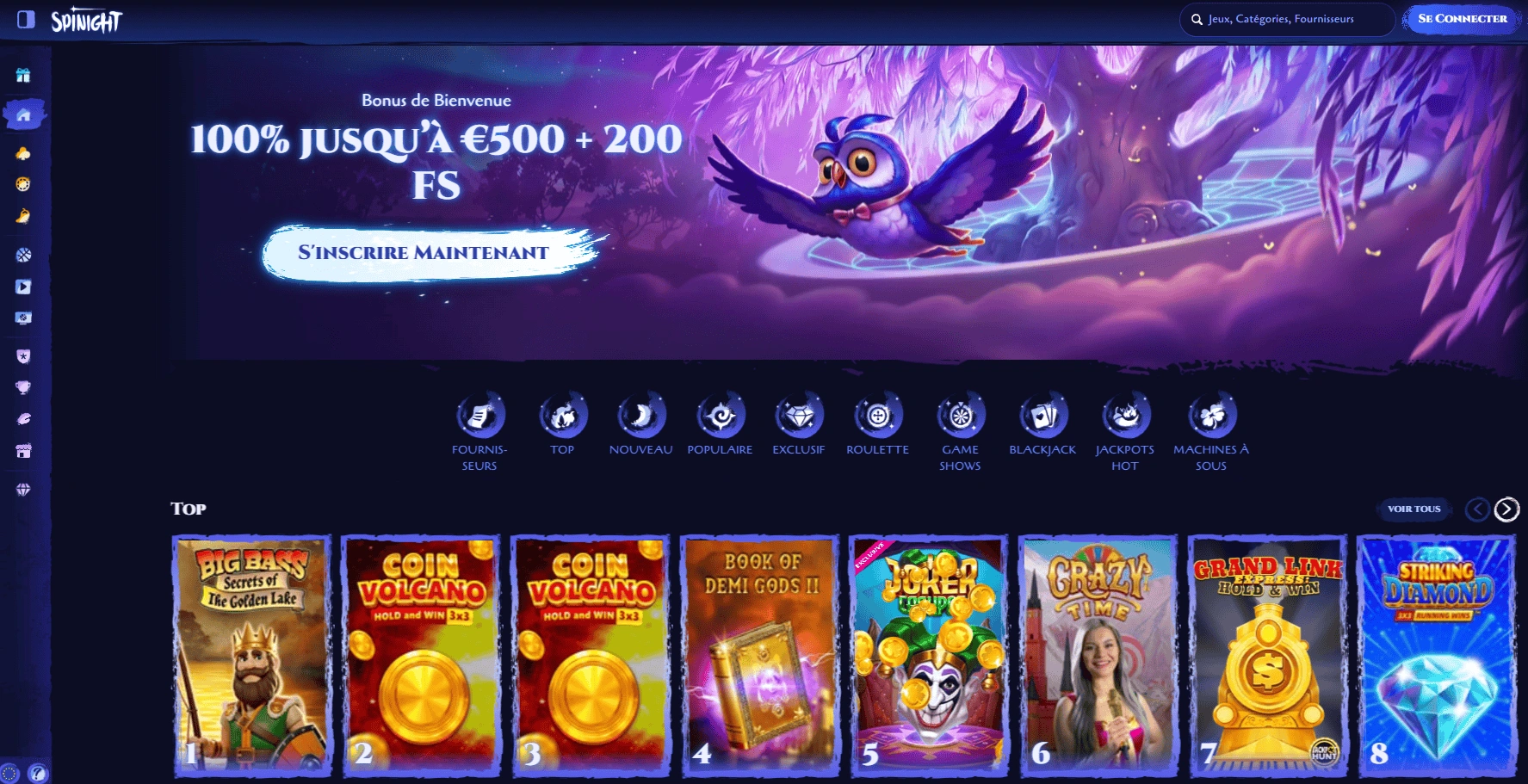 Spinight casino